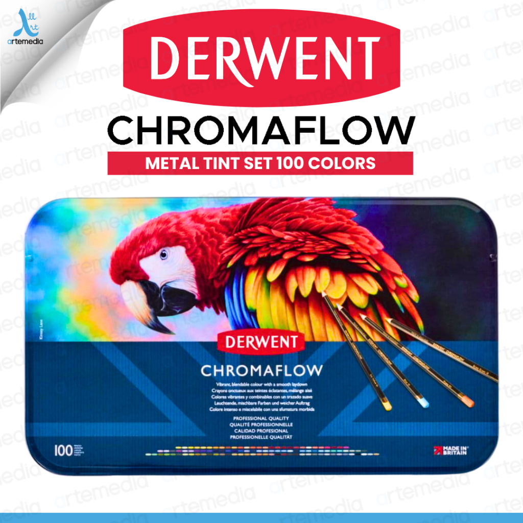 

Derwent Chromaflow Pencil Color Set 100 Pensil Warna Premium