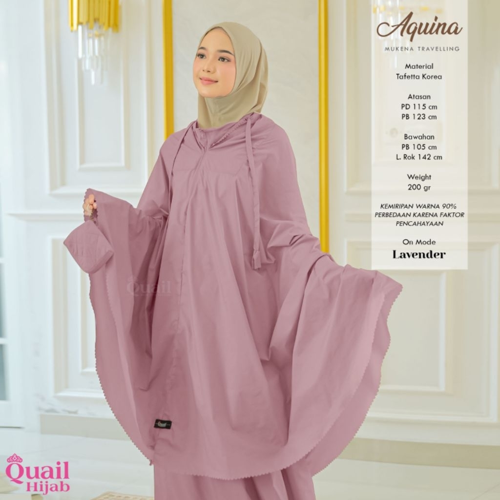 Mukena Traveling Aquina Quail