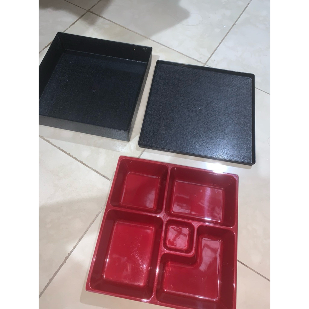 Tempat Makan Hokben Lunch Box Jepang Hampers Gifbox Gift Kado Hadiah