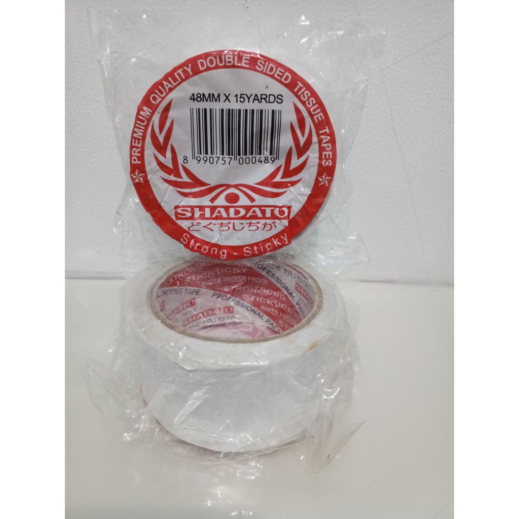

Double Tape Putih SHADATO 48mm x 15yard