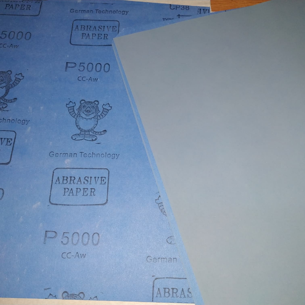 Amplas Kertas Halus Amplas Lembaran Grit 5000 Super fine Wet & Dry Paper Germany Technology Grade 50