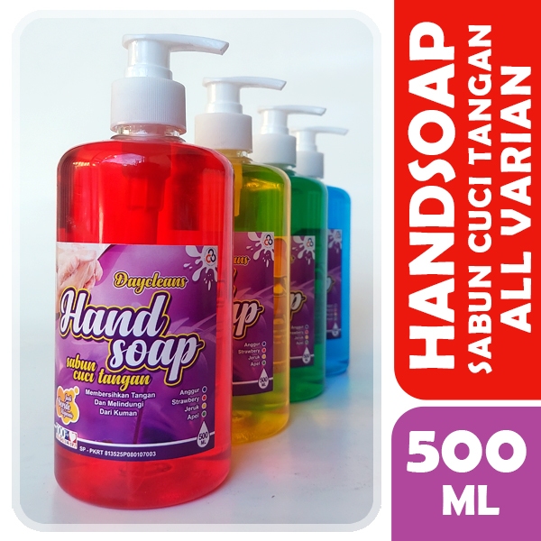 QUEENLIGHT HANDSOAP Sabun Cuci Tangan PUMP 500ml