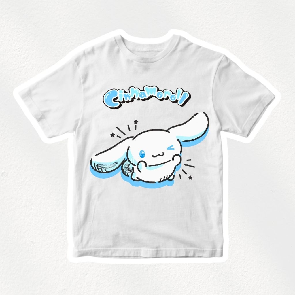 Kaos Anak Kartun - Cinnamoroll - Kaos Baju Anak Cinnamoroll