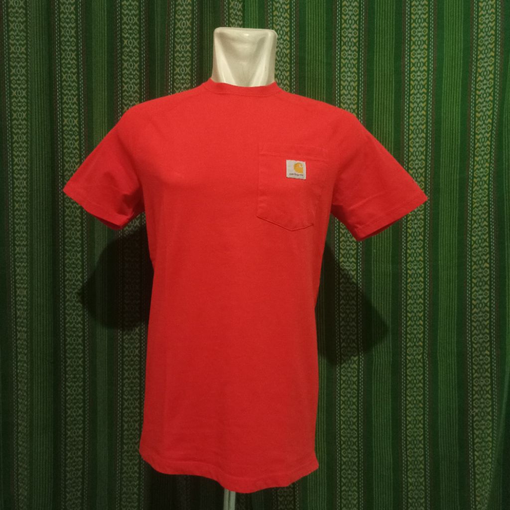 kaos pocket curhatt force orange second