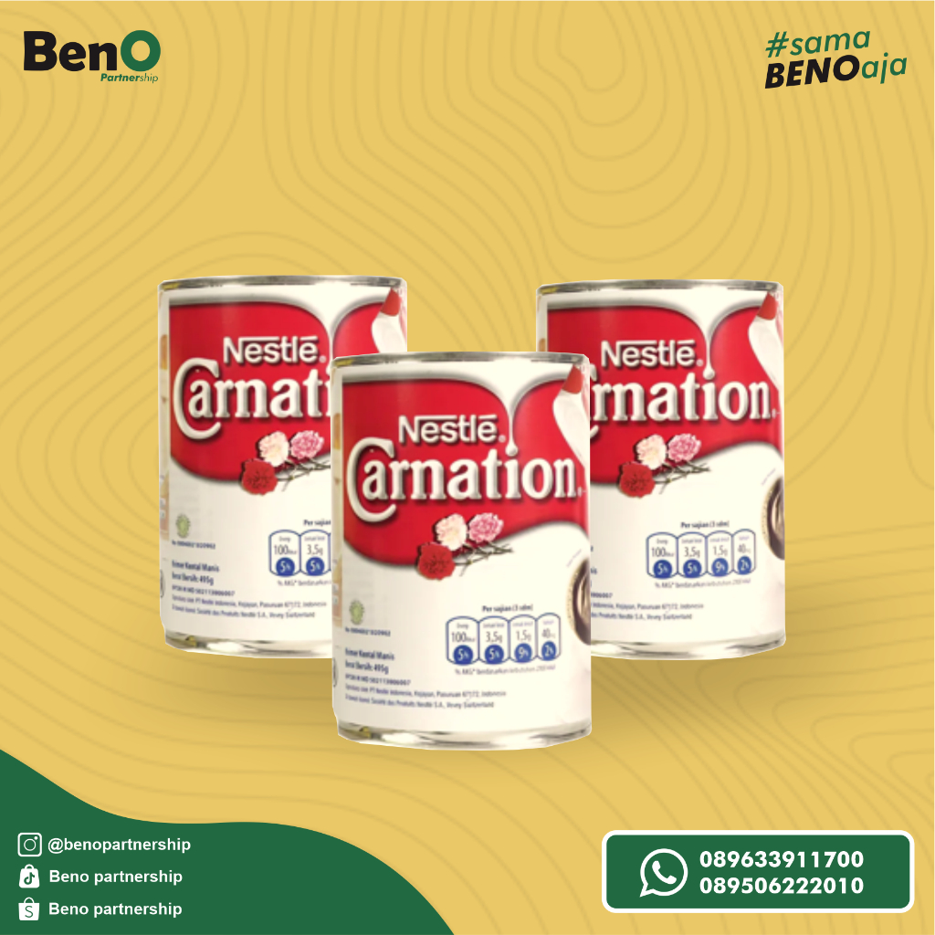 

Susu Carnation Putih 495ml Kaleng