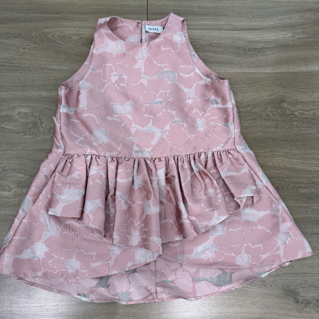 Preloved Duma Top ssspreloved size 1 warna Pink