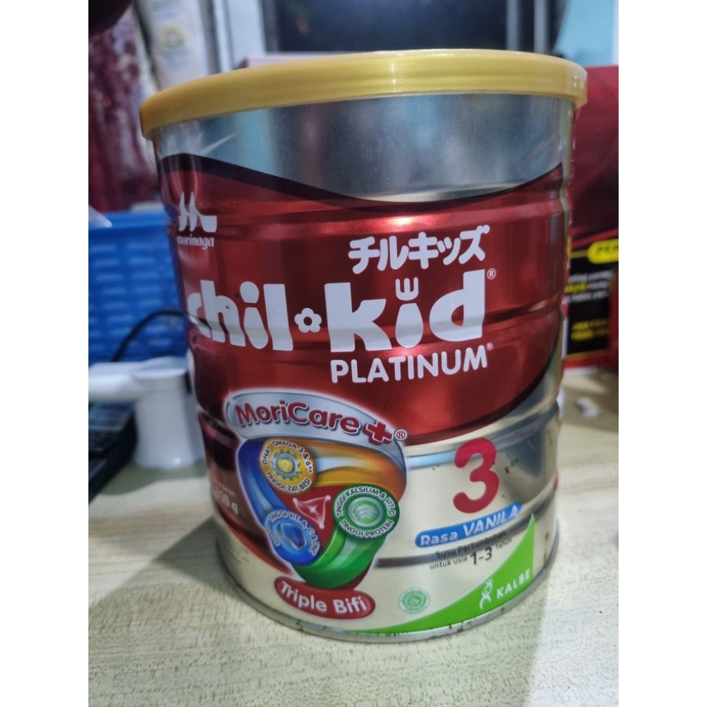 

Morinaga Chil kid Platinum rasa Vanila tahap 3 800gr