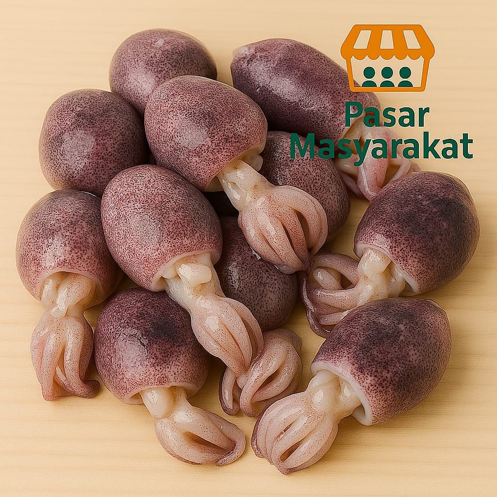 

Cumi-cumi Asin Segar Pasar.Masyarakat