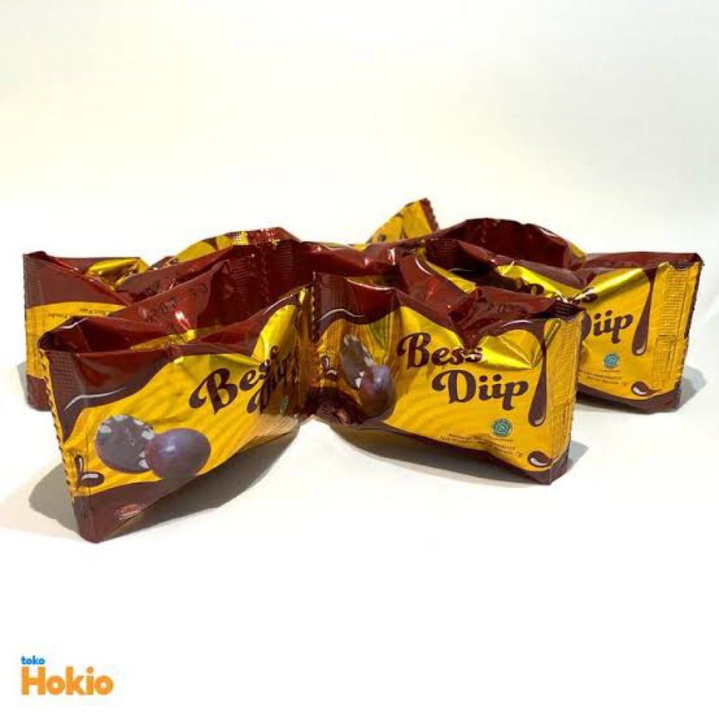 

bess diip crispy chocolate bar renceng isi 10pcs