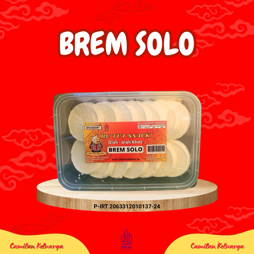 

Brem Solo Asli Isi 14 Biji | Brem Bulat Putih Ketan | Sari Tape Ketan Murni