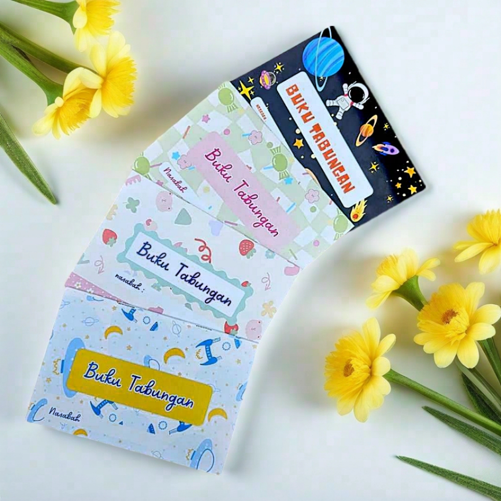 

BUKU TABUNGAN ANAK / BUKU CATATAN MENABUNG / BUKU TABUNGAN SEKOLAH