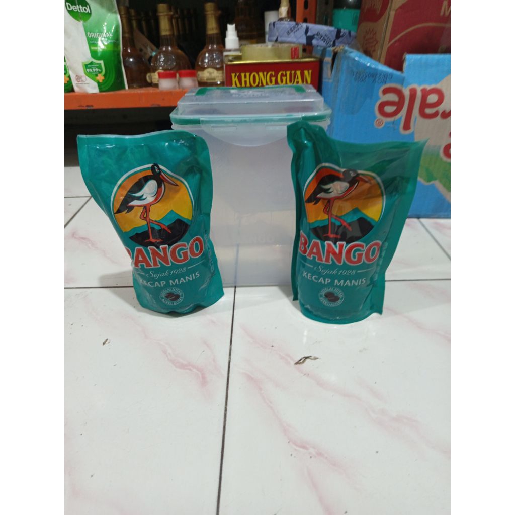 

Bango Kecap manis 520ml isi 2 gratis toples