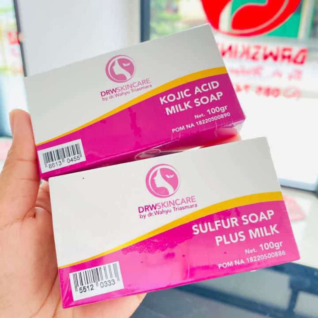 

kojik milk drw / sulfur drw / kojik sulfur / sabun pemutih badan / sabun kojic drw