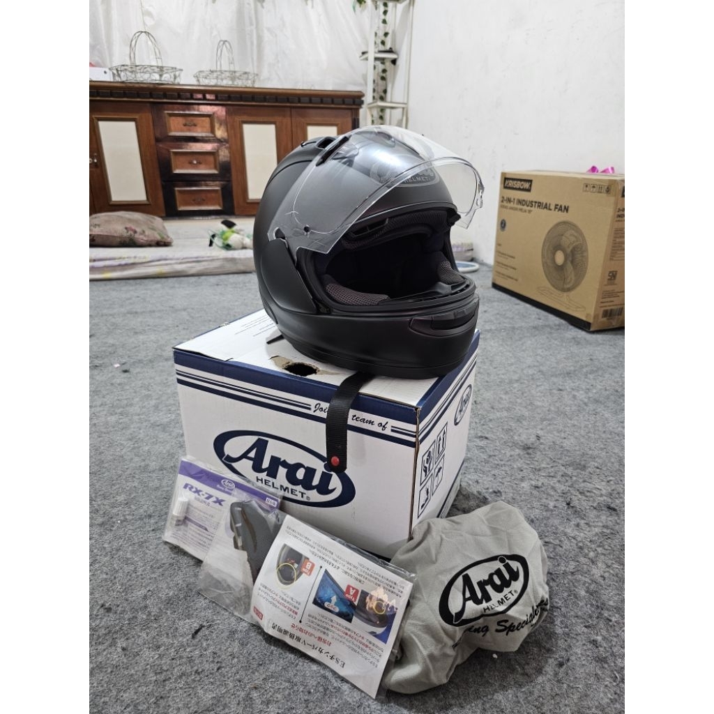 ARAI RX7X XO MATTE BLACK