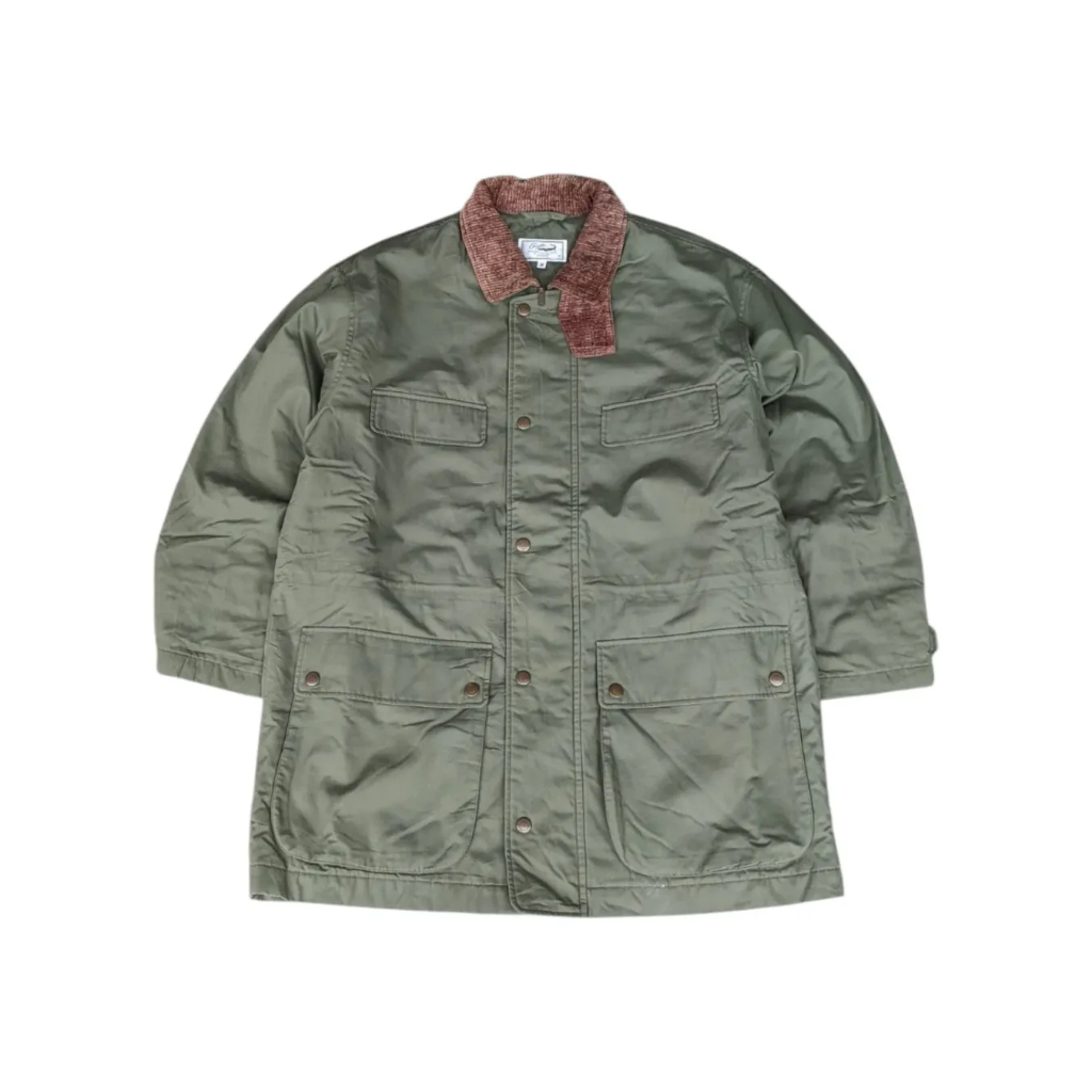 CROCODILE - Jaket Pria Jaket Parka Pria Hijau Size fit L