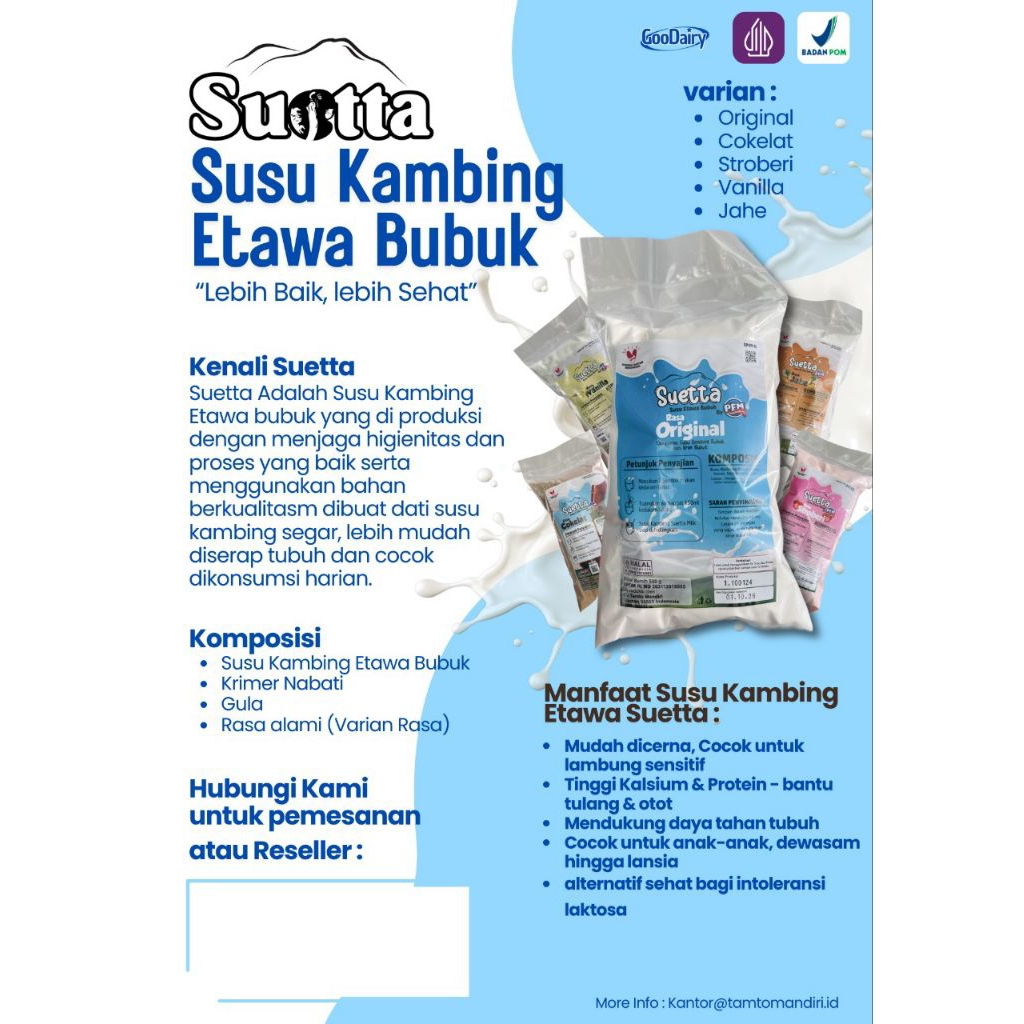 

Suetta kemasan 500gr