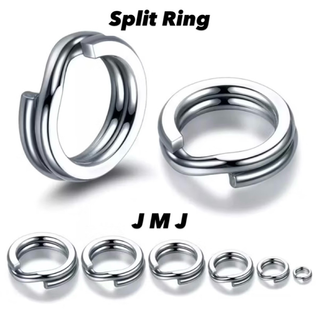 JMJ - Split Ring Stainless Stell 201 Pipih Kuat
