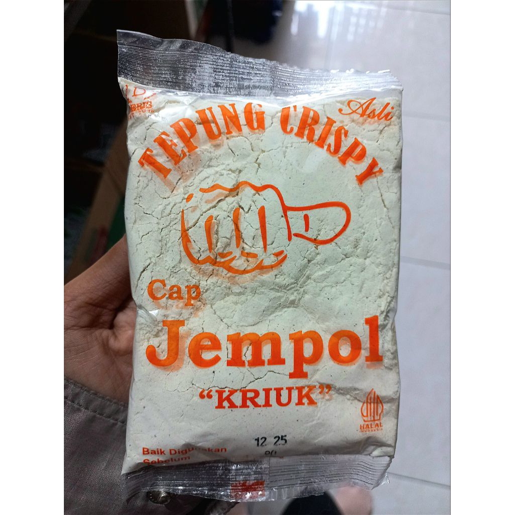 

Jempol Tepung Crispy 250gr ecer/ball 10 gratis 1