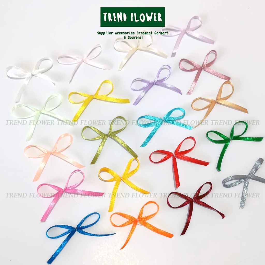

[PER GROSS] Pita kecil Satin 1/8 inch POLOS PER LUSIN pita hiasan souvenir Apita seserahan langsung tempel