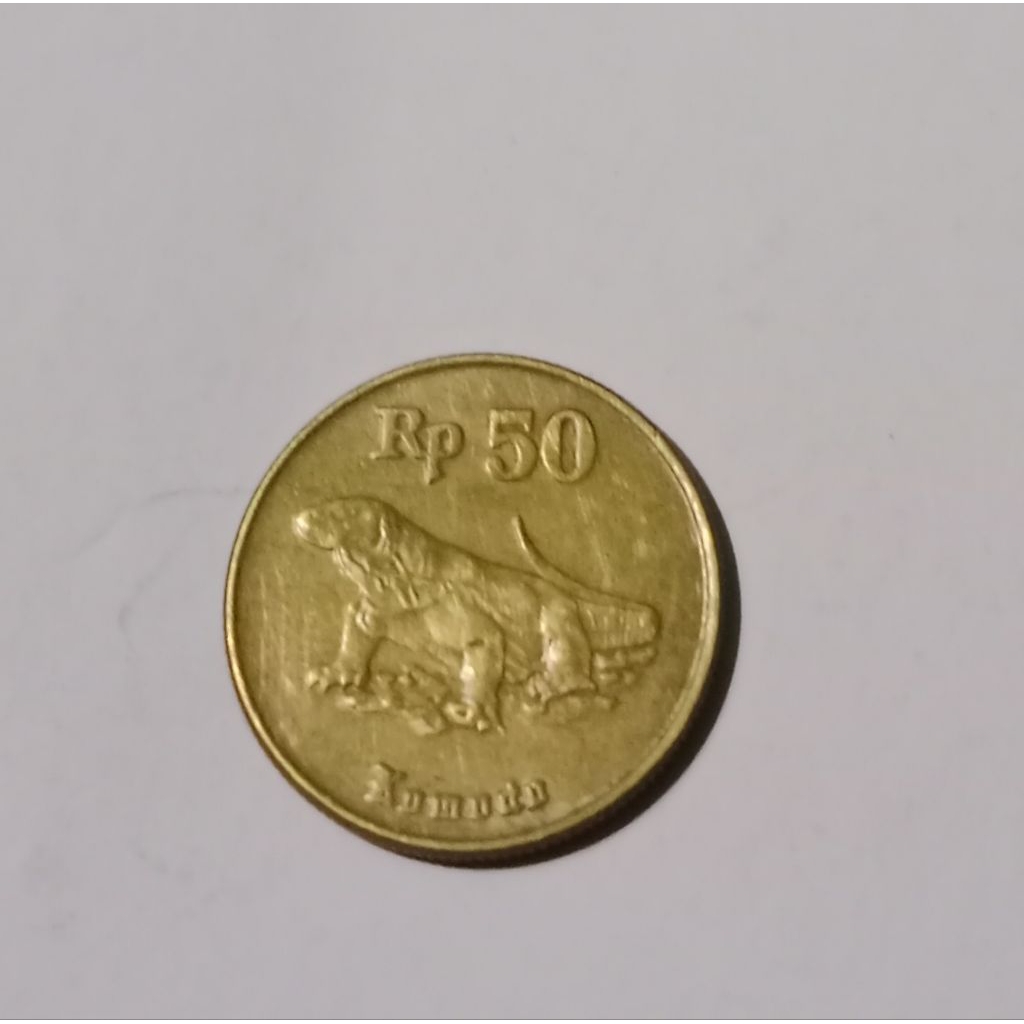 koin kuna 50 rupiah komodo