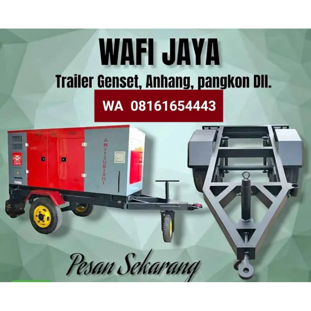 anhang trailer genset