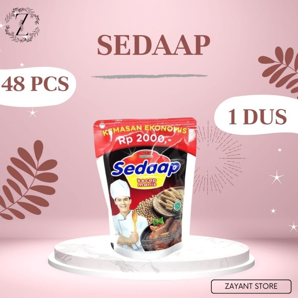 

Kecap Sedaap 63ml (1 Dus / 48 Pcs)