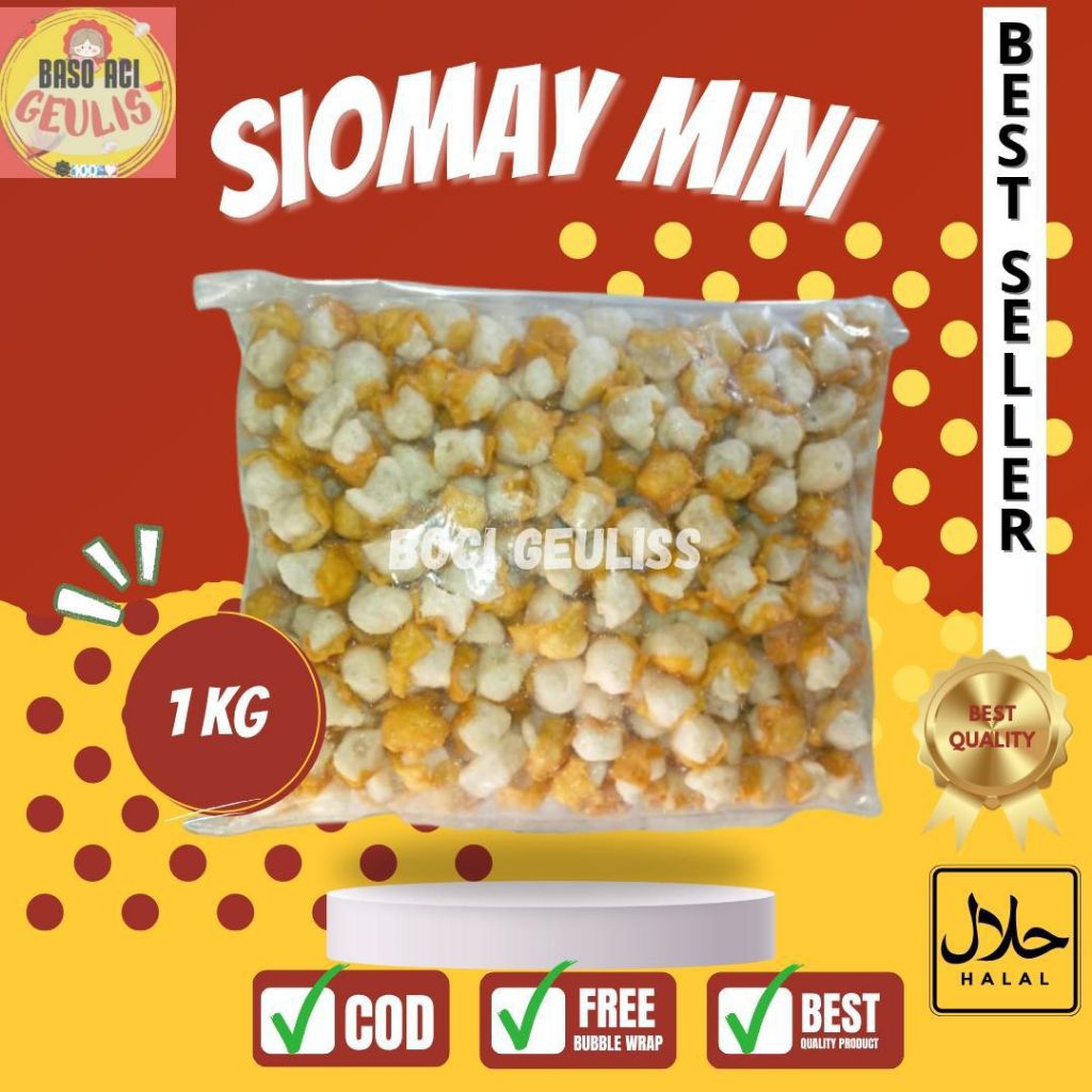 

SIOMAY MINI KERING 1 KG TOPING BASO ACI SEBLAK SIOMAY BANDUNG TOPING SEBLAK PEDAS
