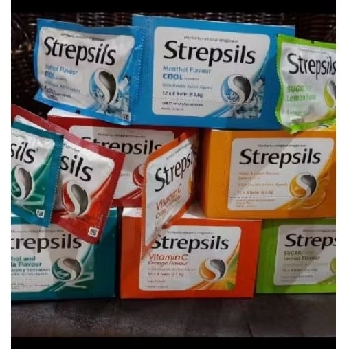 

Strepsils pelega tenggorokan 8 butir all varian