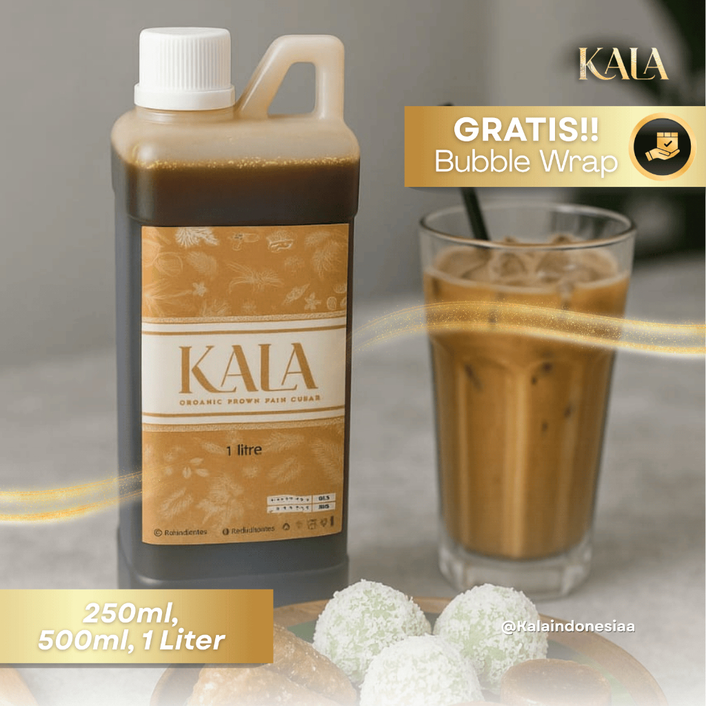 

Forcysn Kala Palm Sugar Syrup - Gula Aren Cair Sirup Asli Premium Organik Cocok Untuk Kopi Dan