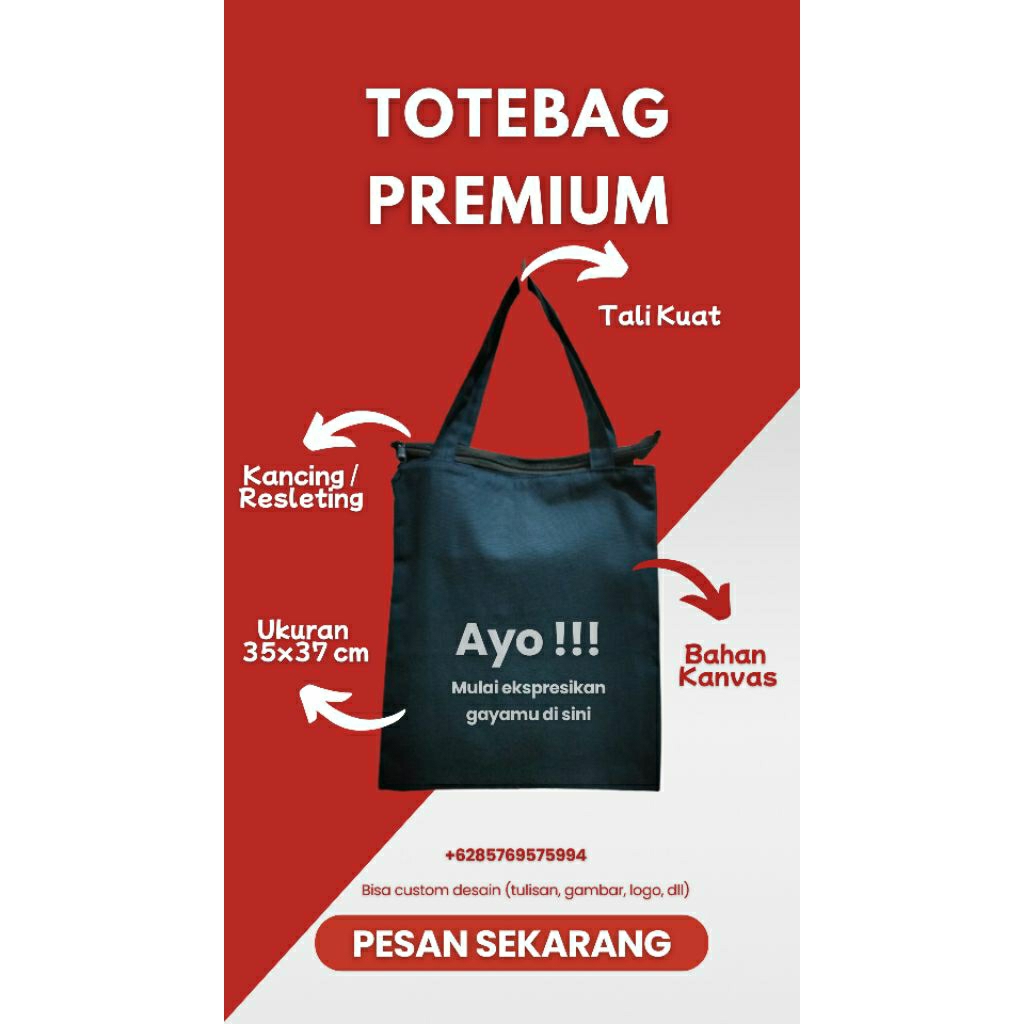 Totebag Premium Kren (Custom)