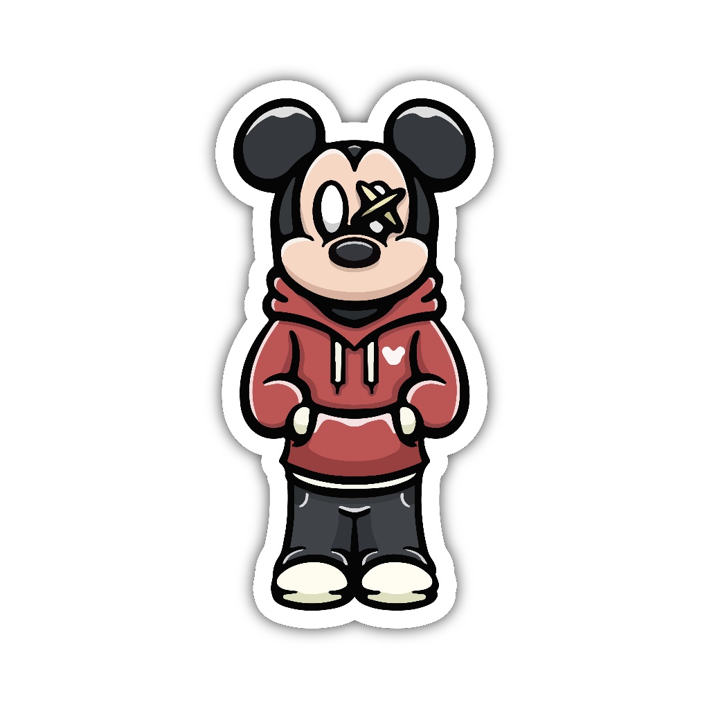 

ZV007 sticker karakter kartun anime aesthetic, stiker vinyl satuan