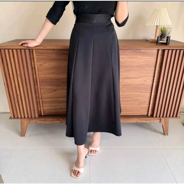 hot sale audy skirt - loose maxi skirt for women natural collection rok audy skirt - korean loose