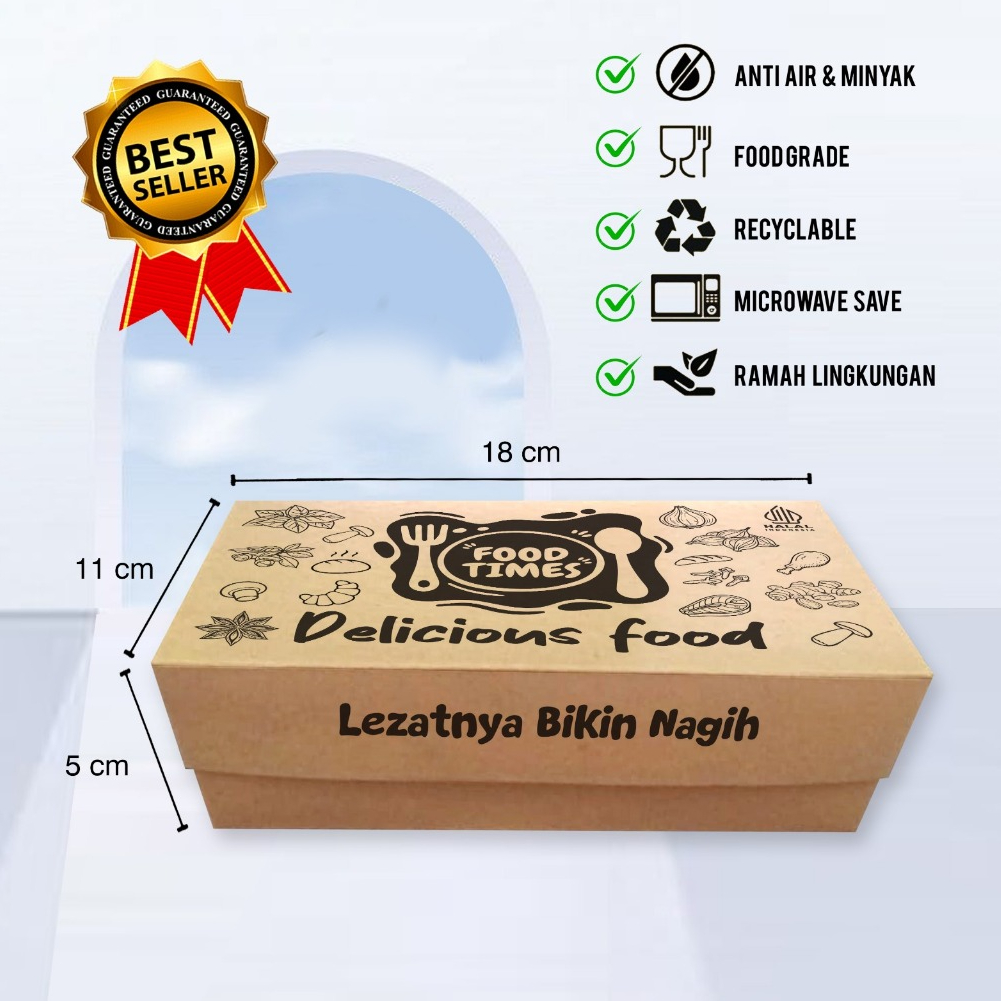 

50 pcs,MOTIF lunch box M,kotak makanan serbaguna,krfat 290 Laminasi,polos MURAHH Kitchenware Kotak