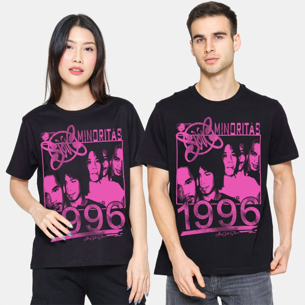 KAOS SLANK MINORITAS - SABLON DISCHARGE INK
