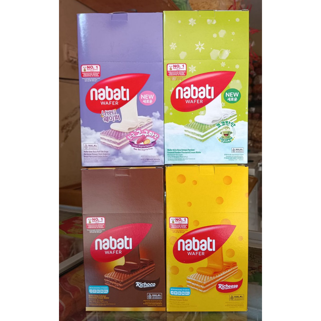 

Richeese Nabati 1box isi 20pcs