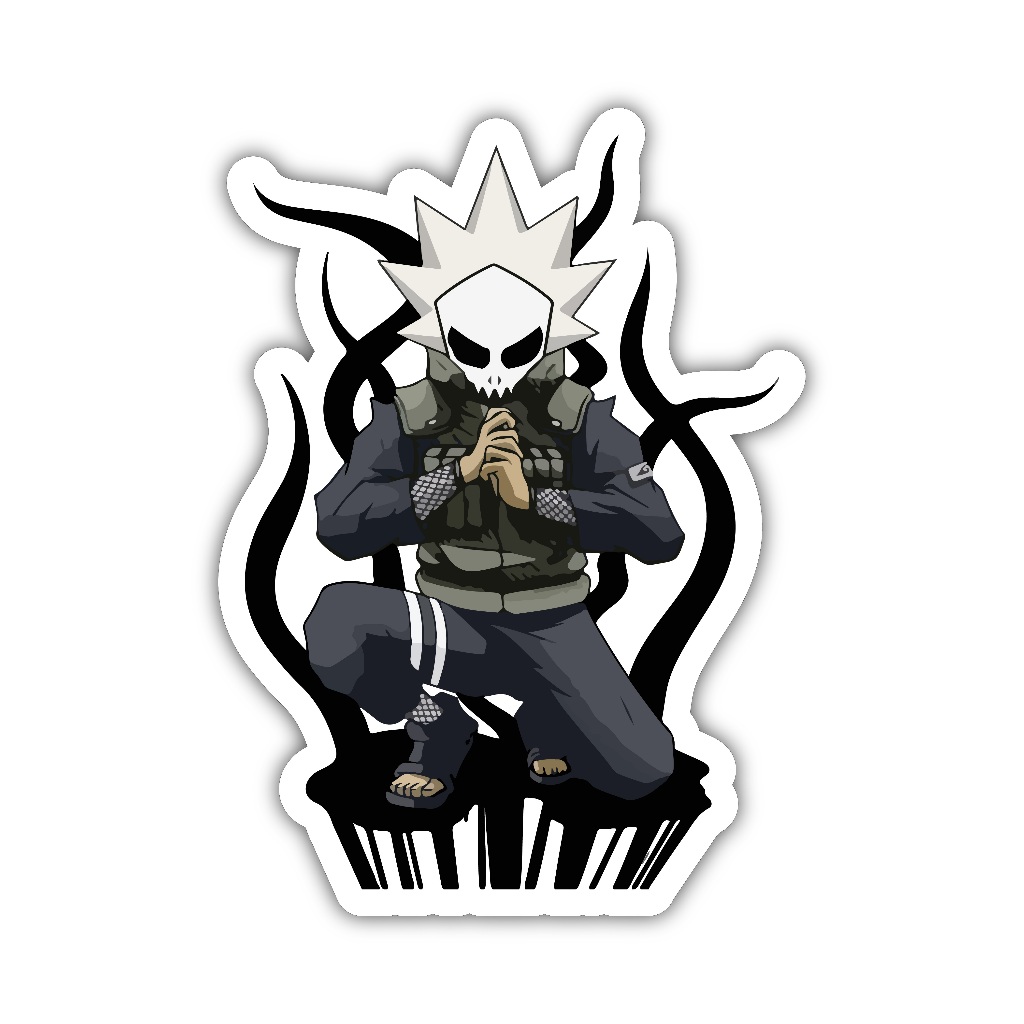 

ZV024 sticker karakter kartun anime aesthetic, stiker vinyl satuan