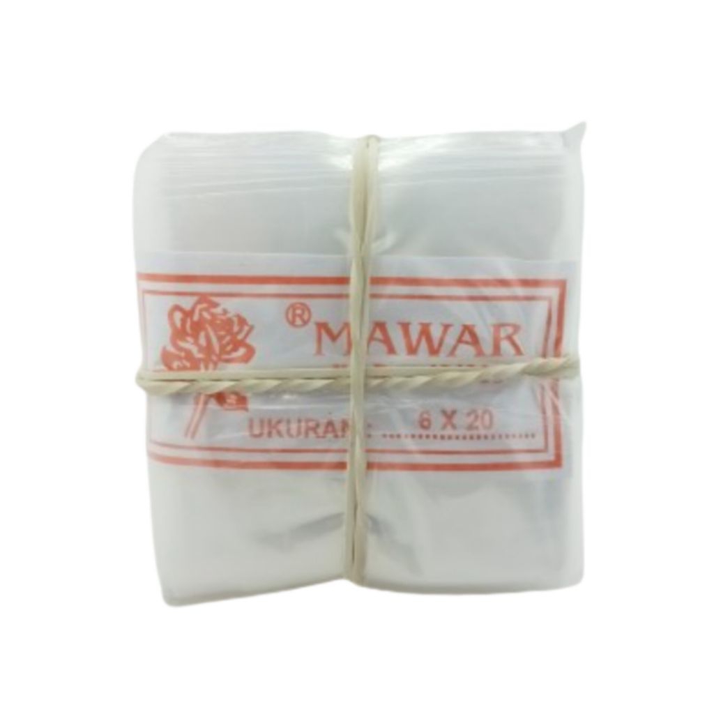 Plastik PE Mawar 6x20 / Plastik Es 6x20 / Plastik Es Lilin / Es Mambo