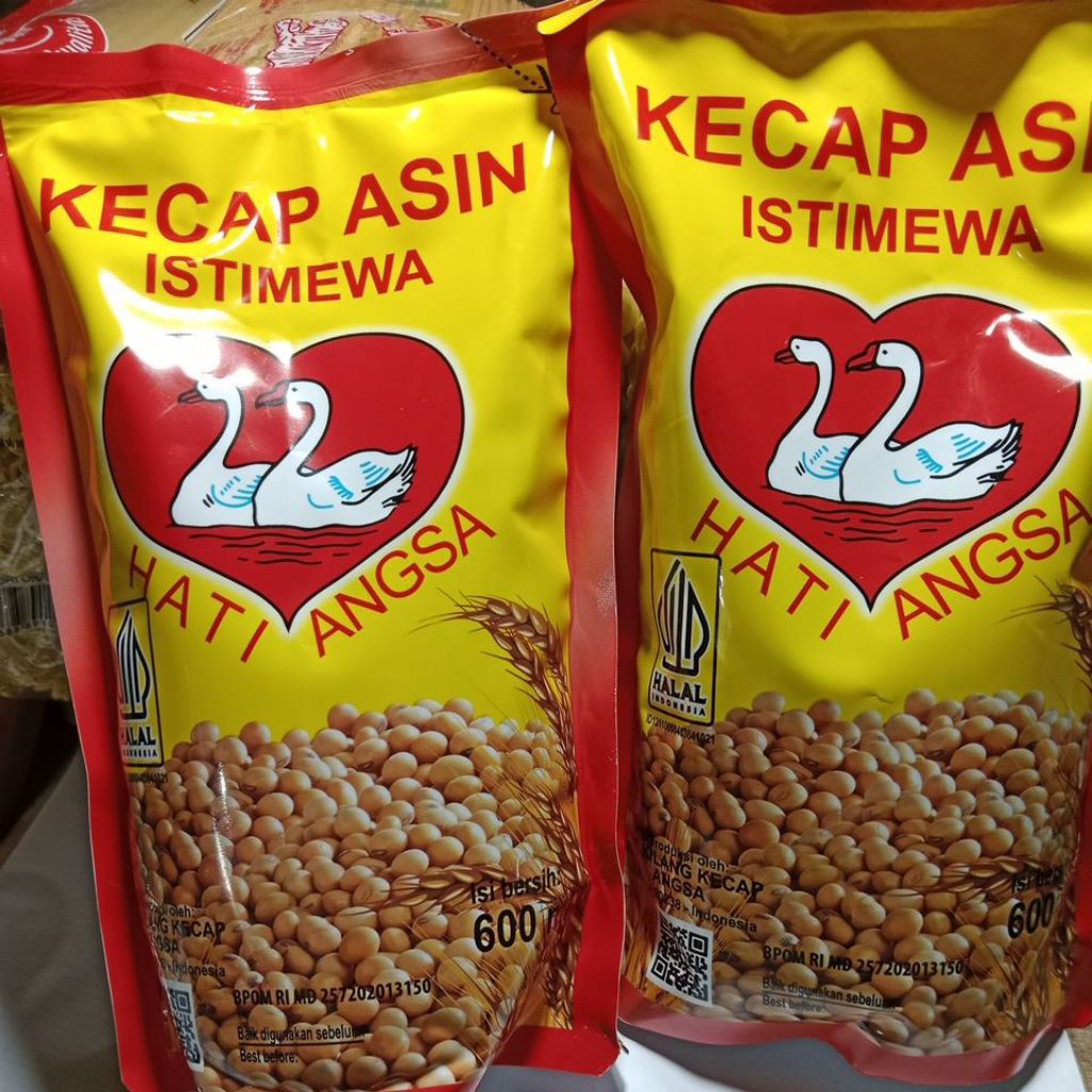 

Kecap ASIN HATI ANGSA 600 ml