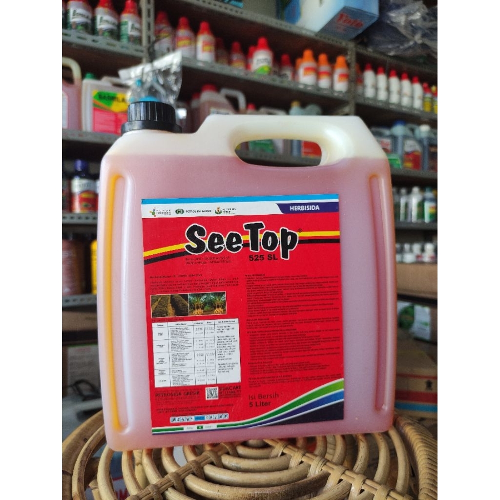 Racun rumput herbisida sistemik, See Top 525SL 5L (Original 100%)