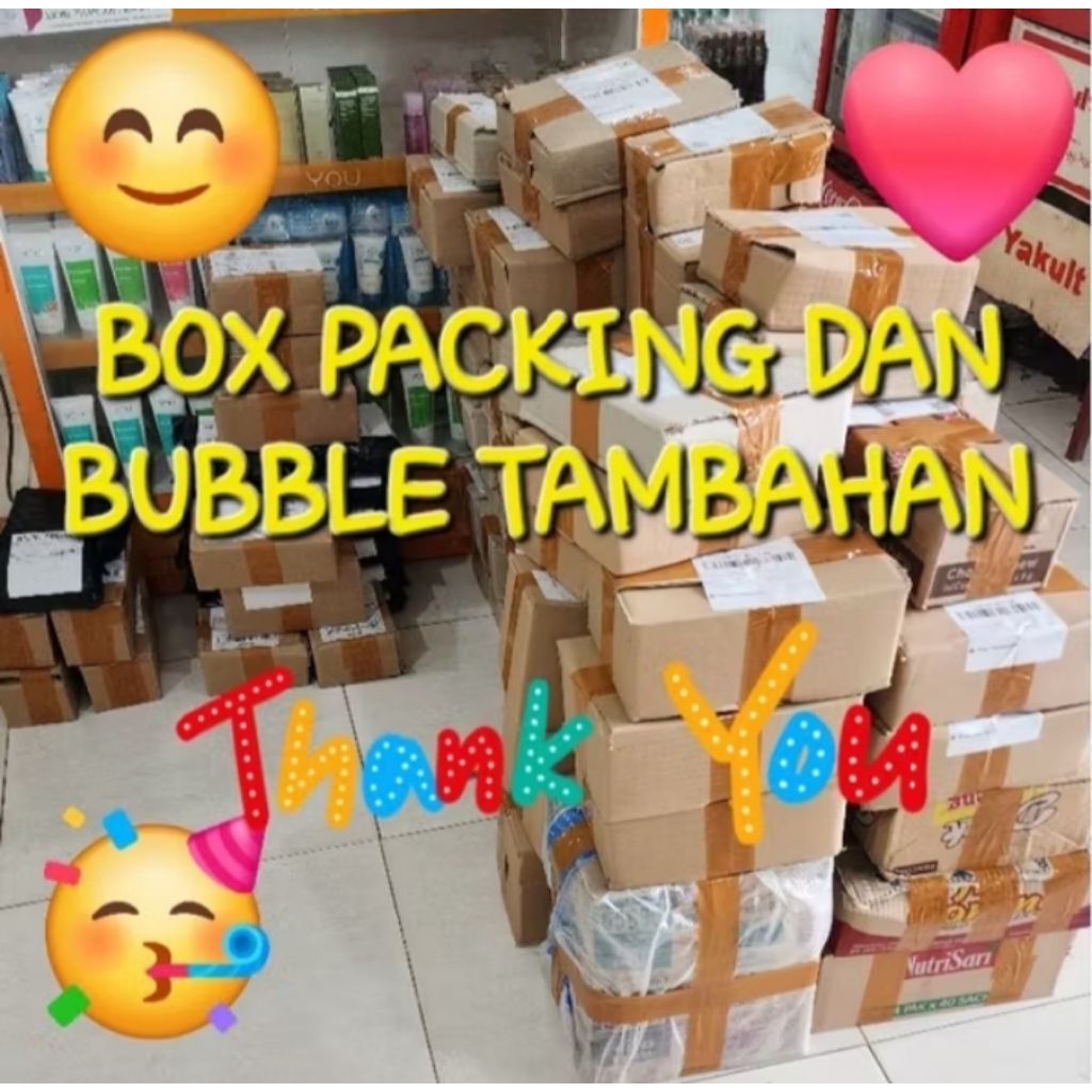 

BOX TAMBAHAN- BUBBLE WRAP - EXTRA BOX