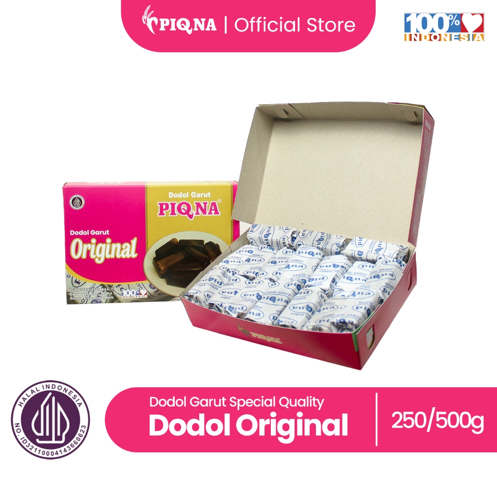 

Dodol Garut PIQNA Original Clasic | Dodol Garut Kertas | Dodol Garut Special Quality