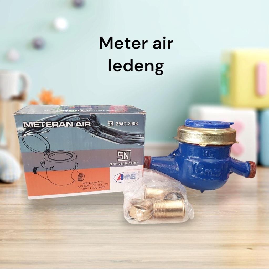 Meter air PDAM besi