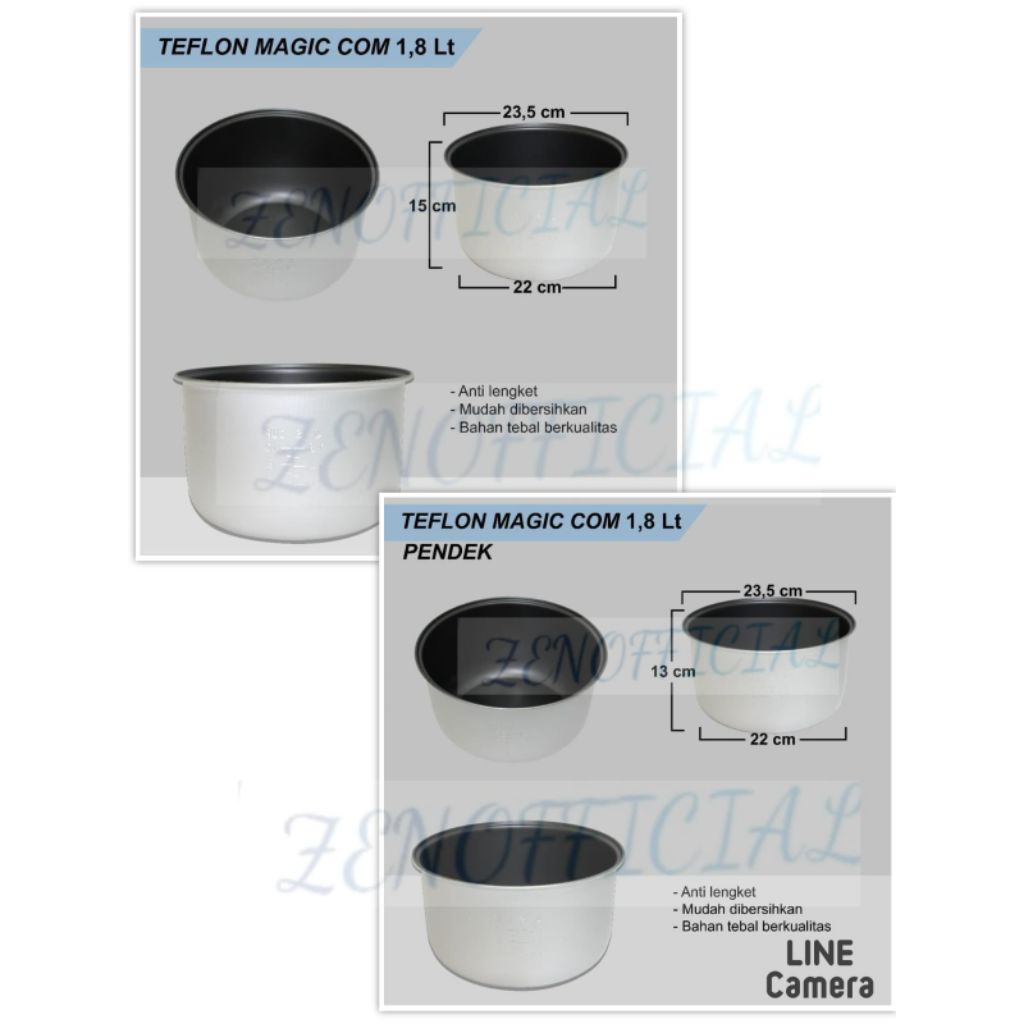 PANCI SHARP 1,8 LITER / PANCI RICE COOKER / INNER MAGIC COM