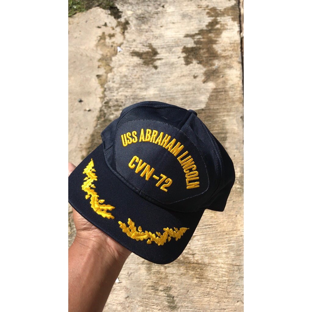 Topi Uss Abraham Lincoln (made in USA)