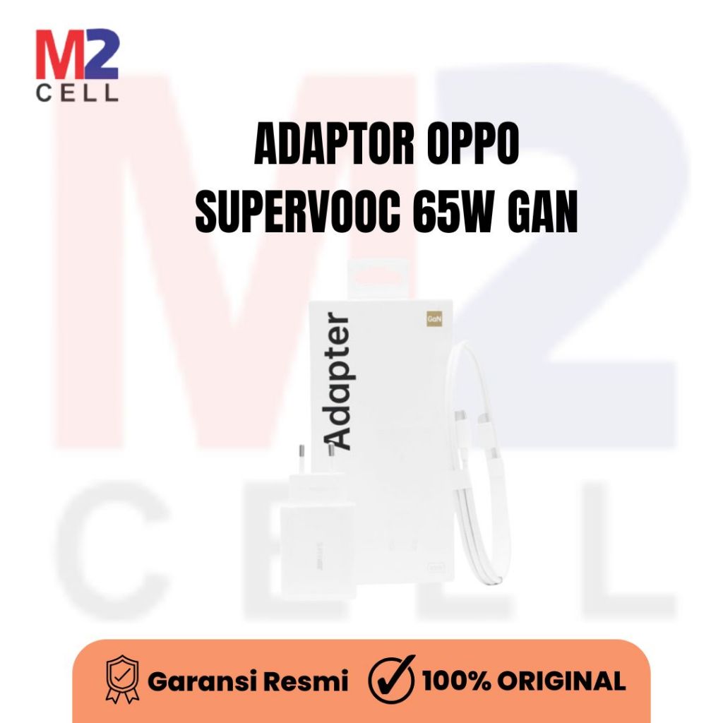 ADAPTOR OPPO SUPERVOOC 65W GAN