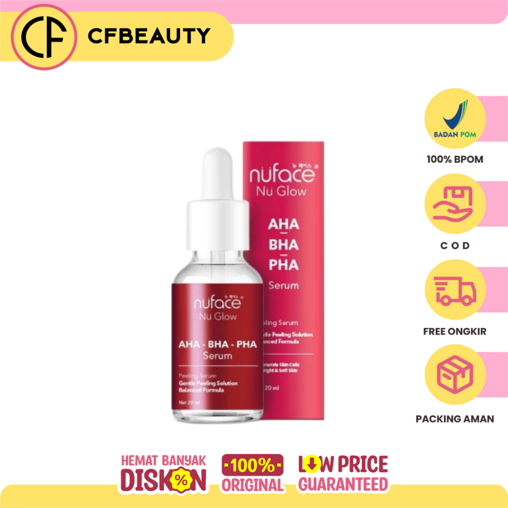 Nuface Nu Glow AHA-BHA-PHA Serum