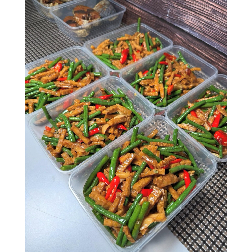 

Tumis Kacang Panjang Tempe 450gr