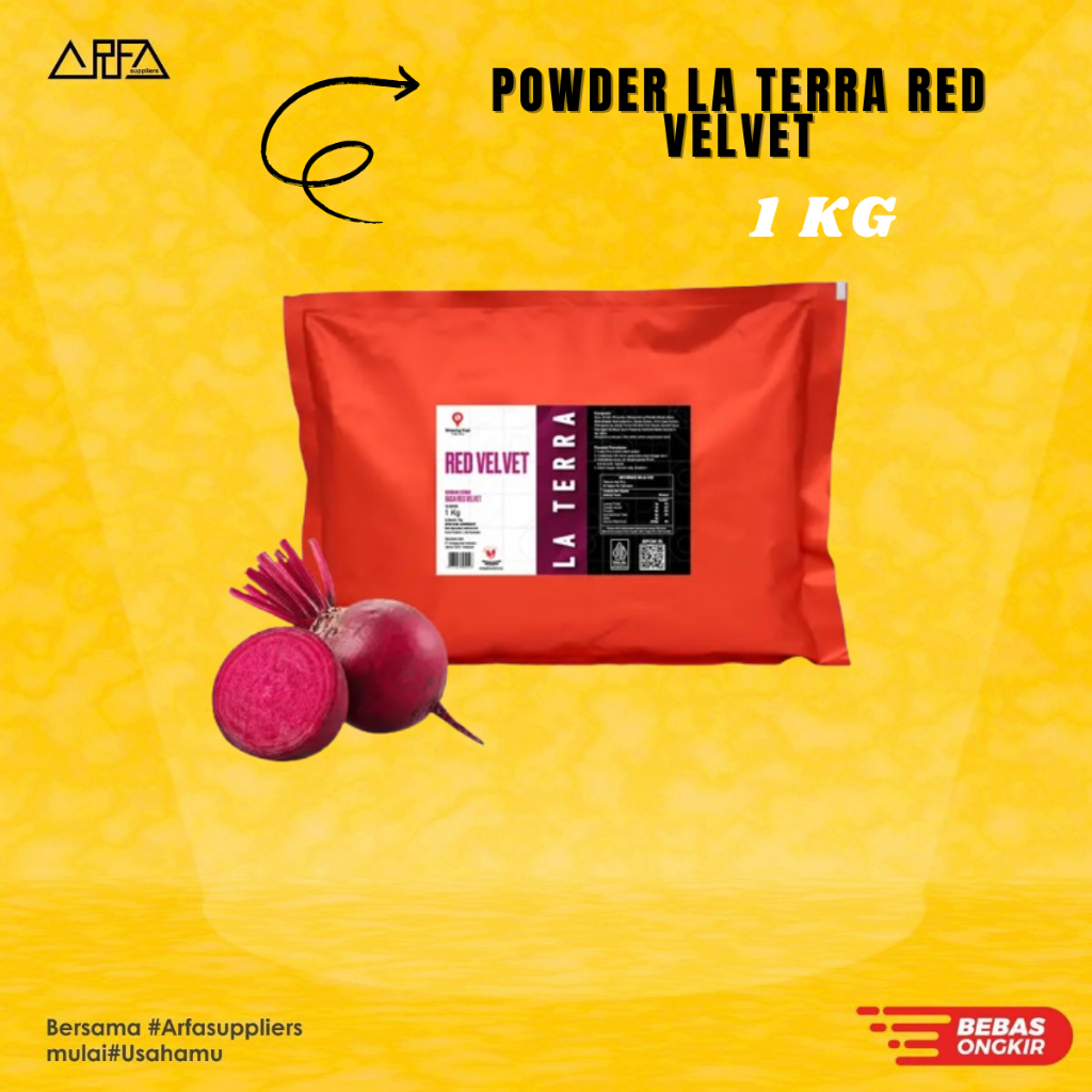 

Powder La Terra Red Velvet1 kg