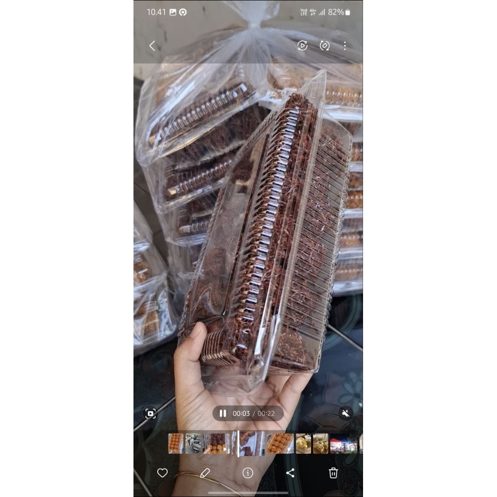 

GRUBI KREMES/CAKAR AYAM (ubi ungu) isi 42 pcs Gurih Renyah