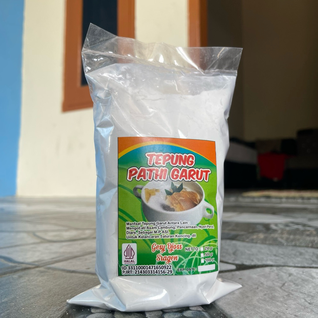 

2 pcs Tepung garut original asli 250 gram / tepung arowroot/ tepung angkrik | tepung garut premium